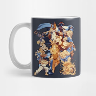 Street pixelated attacks Mug